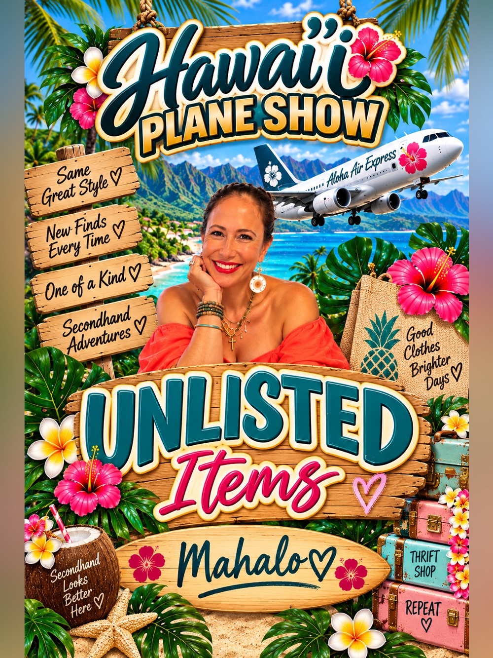 Hawai’i Plane Show 🌺✈️ Unlisted Items ✈️🌺 Mahalo!! 🫶